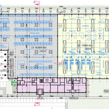 Industrial plot for sale with zoning permit in Trenčín