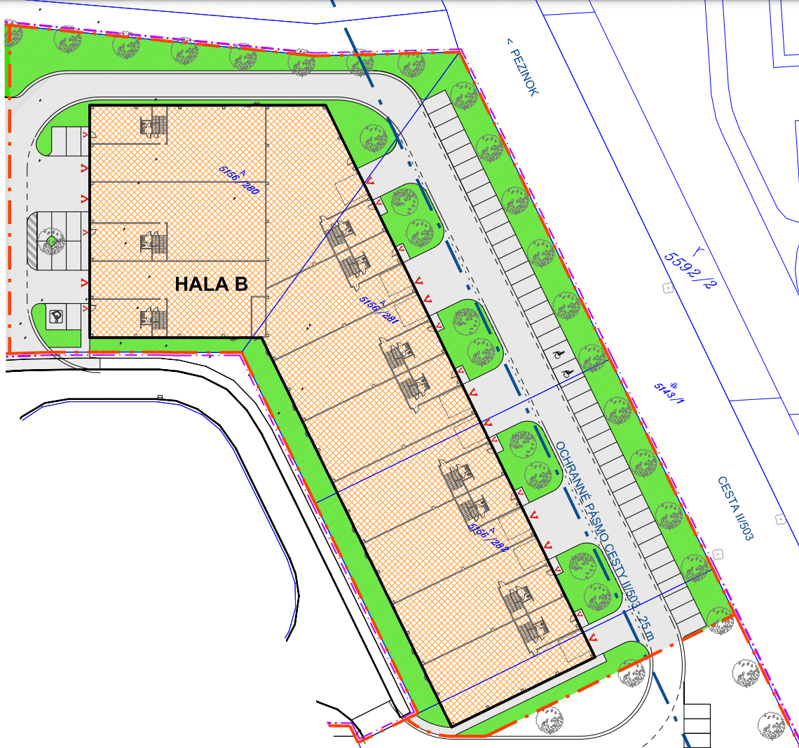 Small Business Units for lease - Senec- 400 sq m