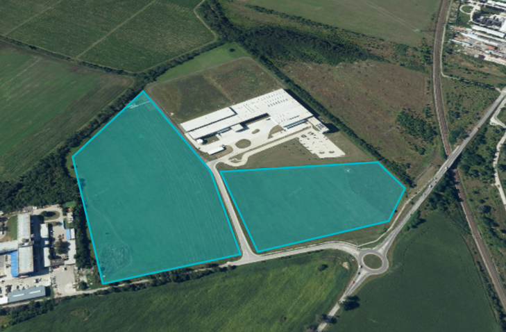 Industrial plot for sale with zoning permit in Pezinok